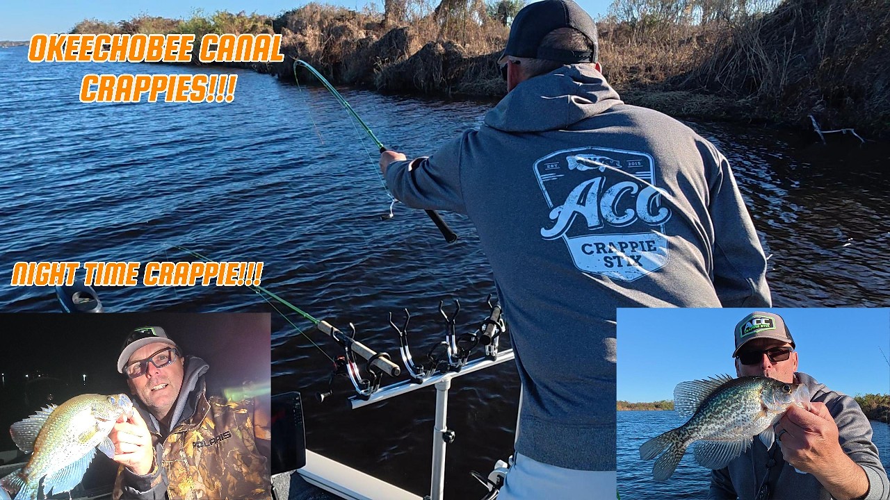 CRAPPIE FISHING THE KISSIMMEE CANAL OF OKEECHOBEE!!!