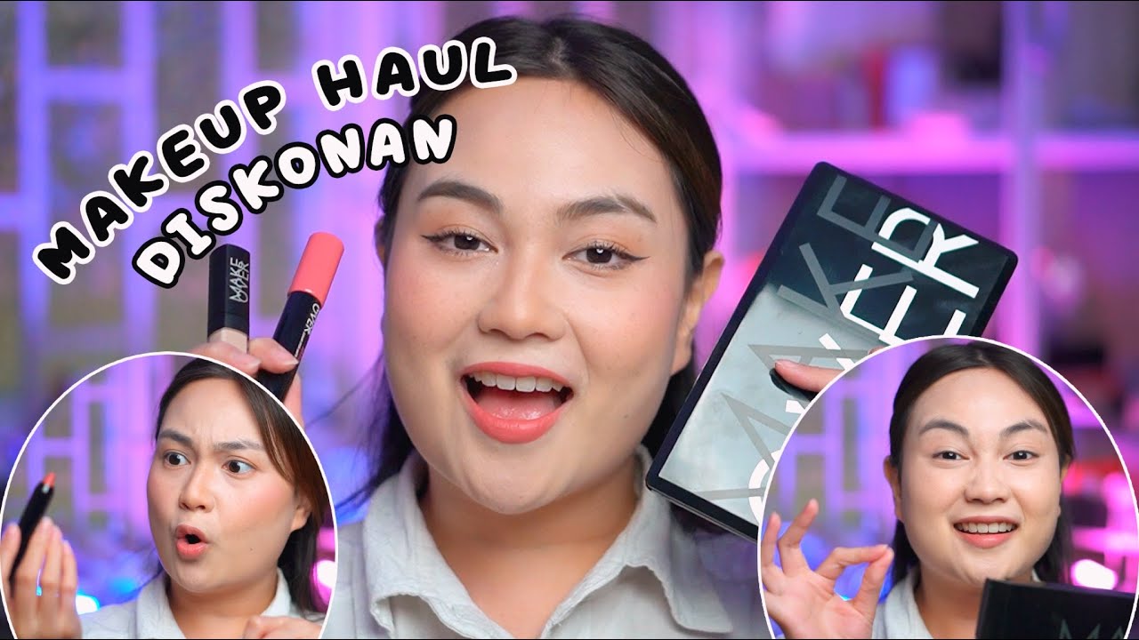 MAKEUP HAUL - Beli pas diskon gede! First Impression + Trial