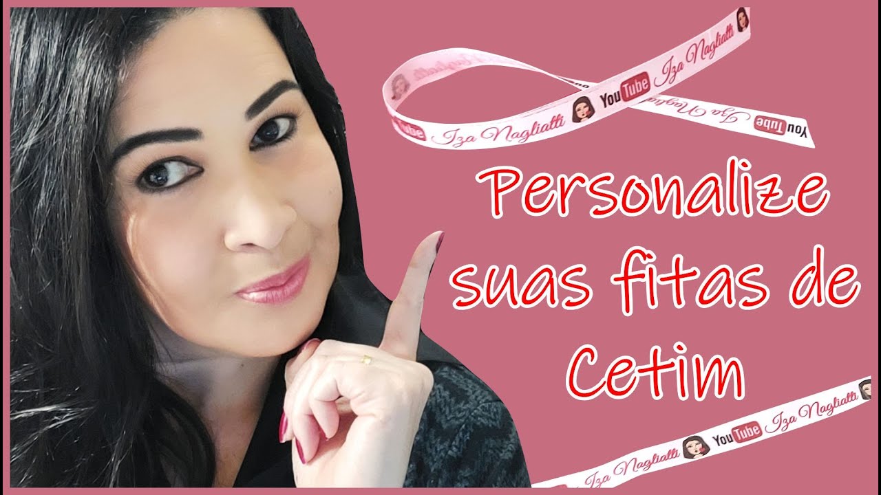 Como fazer fita de cetim personalizada em casa #29