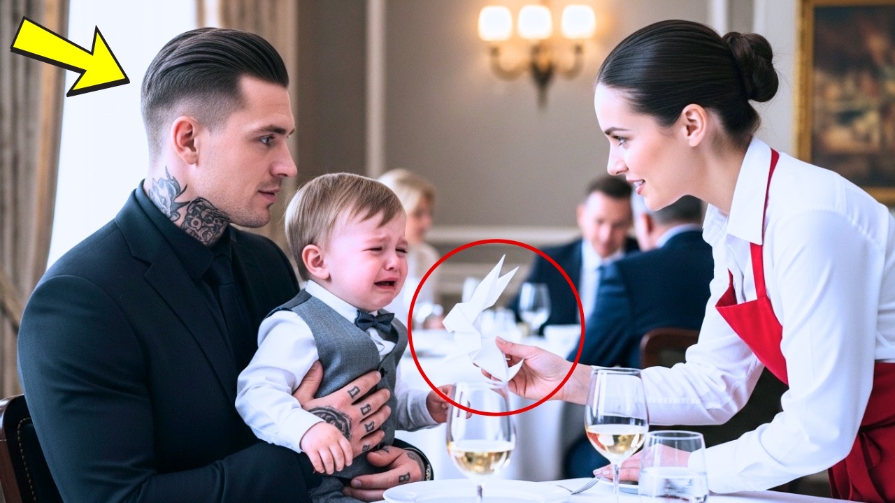 Le Fils Du Parrain Pleurait Au Restaurant Jusqu’À Ce Que La Serveuse Dise Il A Besoin D’Une Maman...