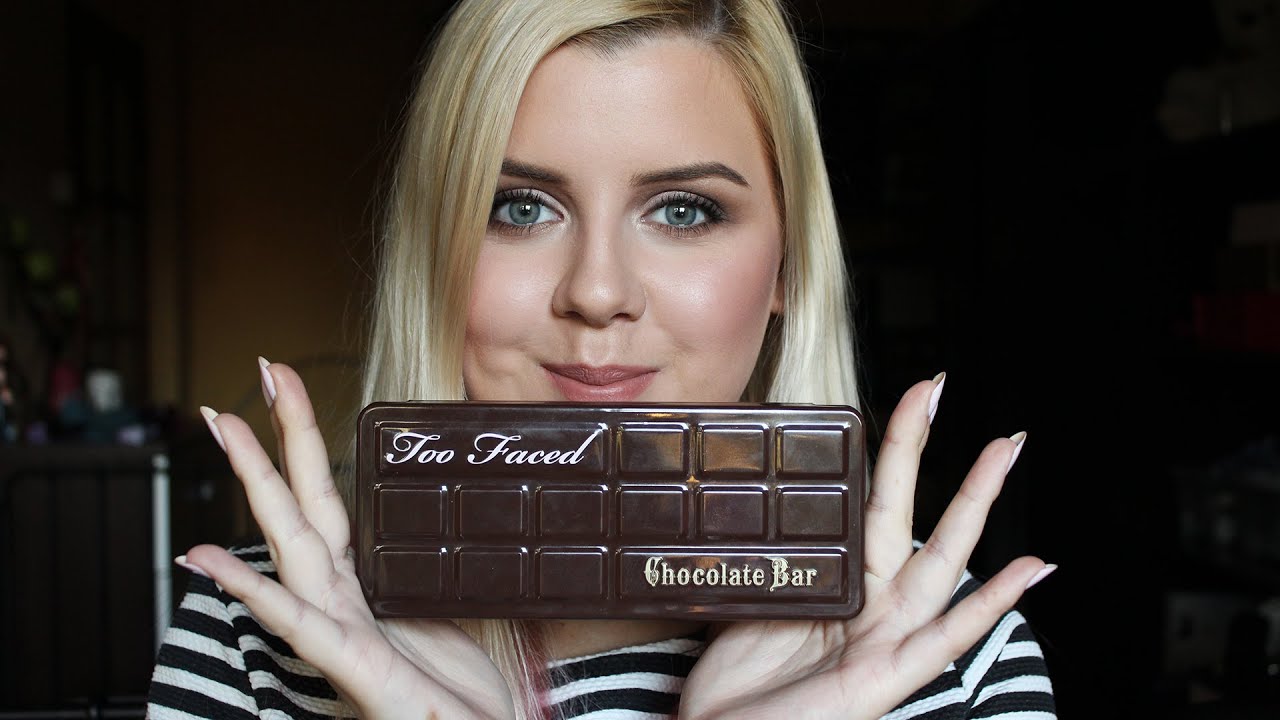 CZEKOLADOWY MAKIJAŻ! | Pierwsze wrażenie palety Too Faced Chocolate Bar