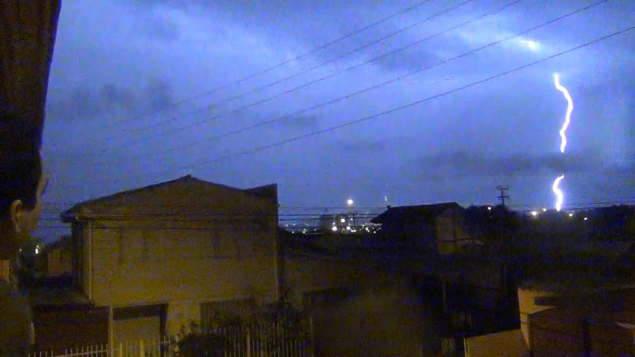 tormenta electrica en coquimbo y La Serena 25-03-2015