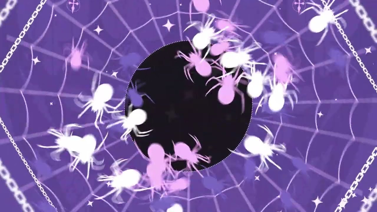 Purple Dark Gothic Animated Twitch Stream Transition
