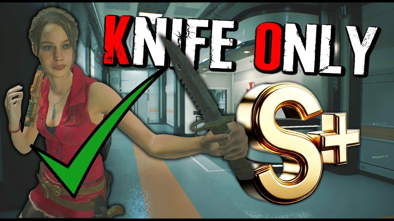 Can you S+ RE2 Remake on Hard Without Firing A Single Shot? (The End Had me PANICKING)