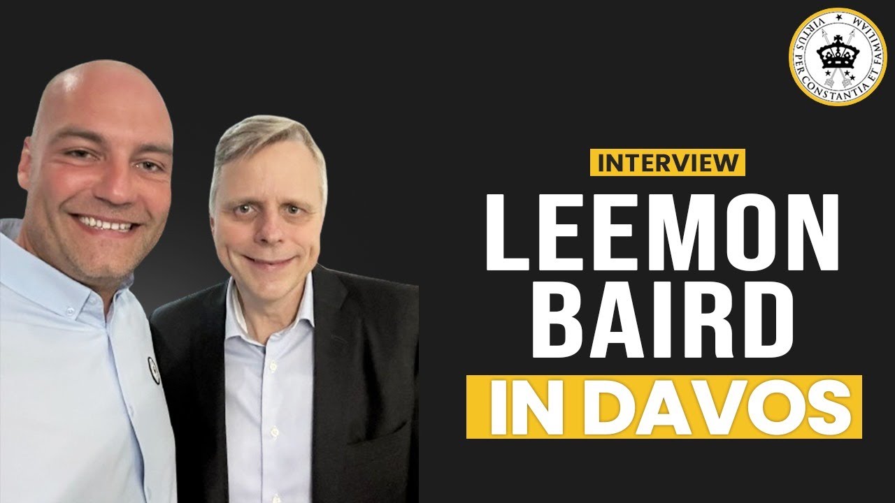A short interview with Leemon Baird of Hedera Hashgraph in Davos.