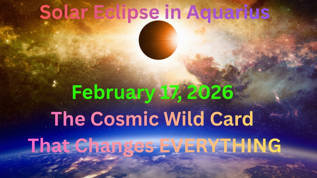 Solar Eclipse in Aquarius: February 17, The Cosmic Wild Card That Changes EVERYTHING (All 12 Signs)