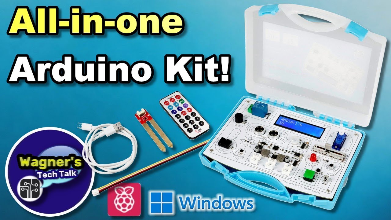 Arduino All-in-One Starter Kit Setup: Perfect for DIY Projects & STEM!