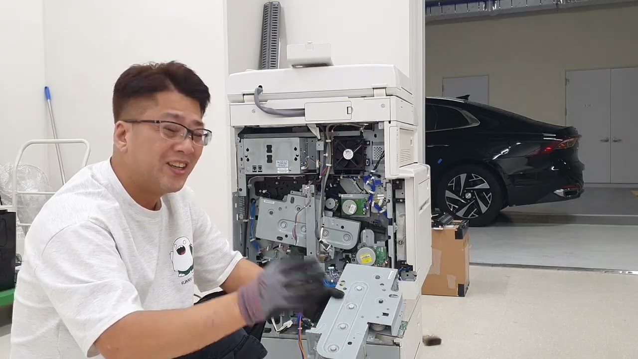 버리는  중고복합기를 살려봅시다! 후지제록스 Docucentre IV C2265 파워서플라이 교체 방법!