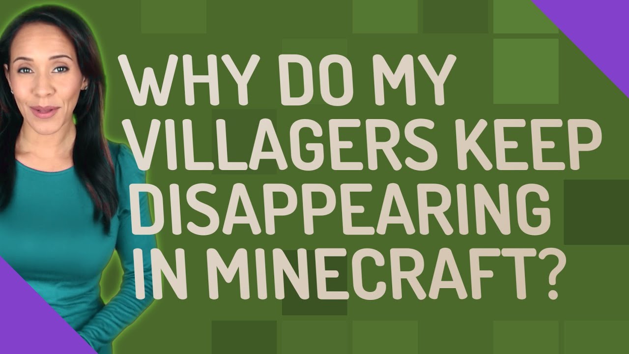 Почему мои жители постоянно исчезают в Minecraft?