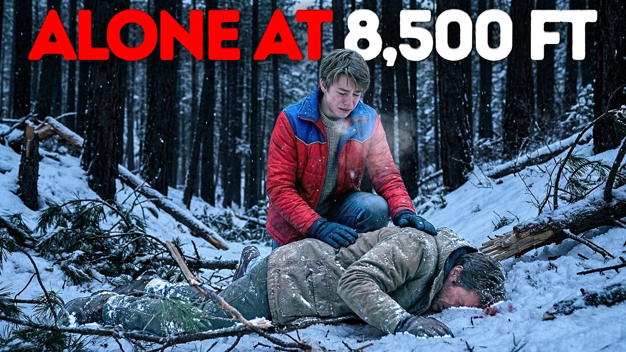 An 11 Year Old Boy Watched His Father Fall… Then Walked Alone Down the Mountain
