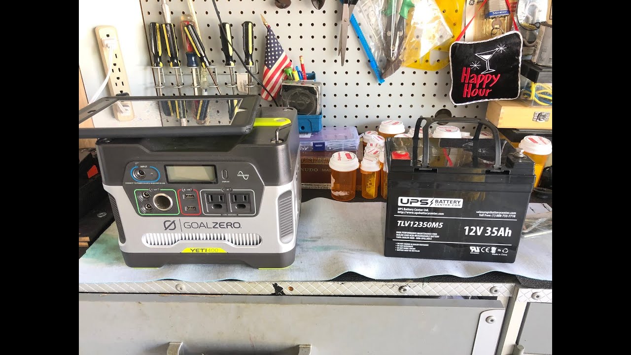 Goal Zero Yeti 400 Battery Replacement Model with Link to Purchase