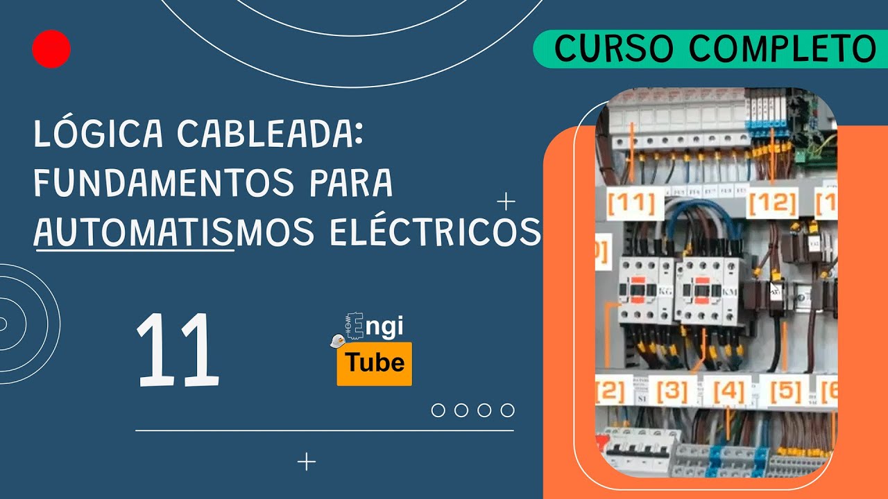 🛑 Lógica Cableada: El relé y el contactor