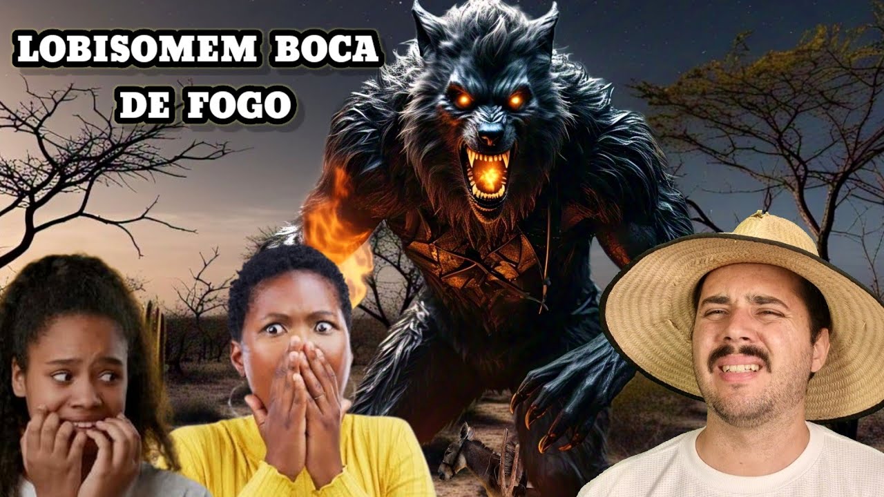 O Lobisomem com Boca de Fogo que apareceu para as duas muié no meio da Trilha