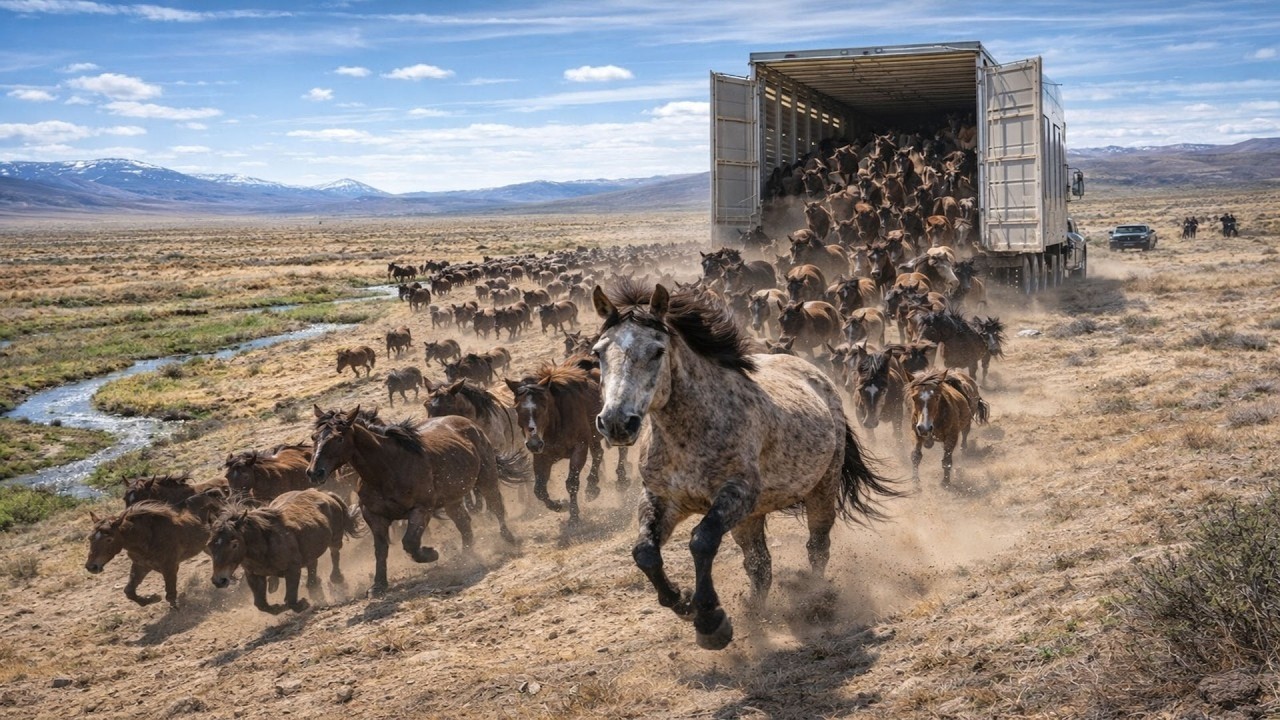 Die USA Setzten Wildpferde In Ein Sumpfgebiet Aus — Und Niemand Hätte Erwartet, Was Danach Geschah