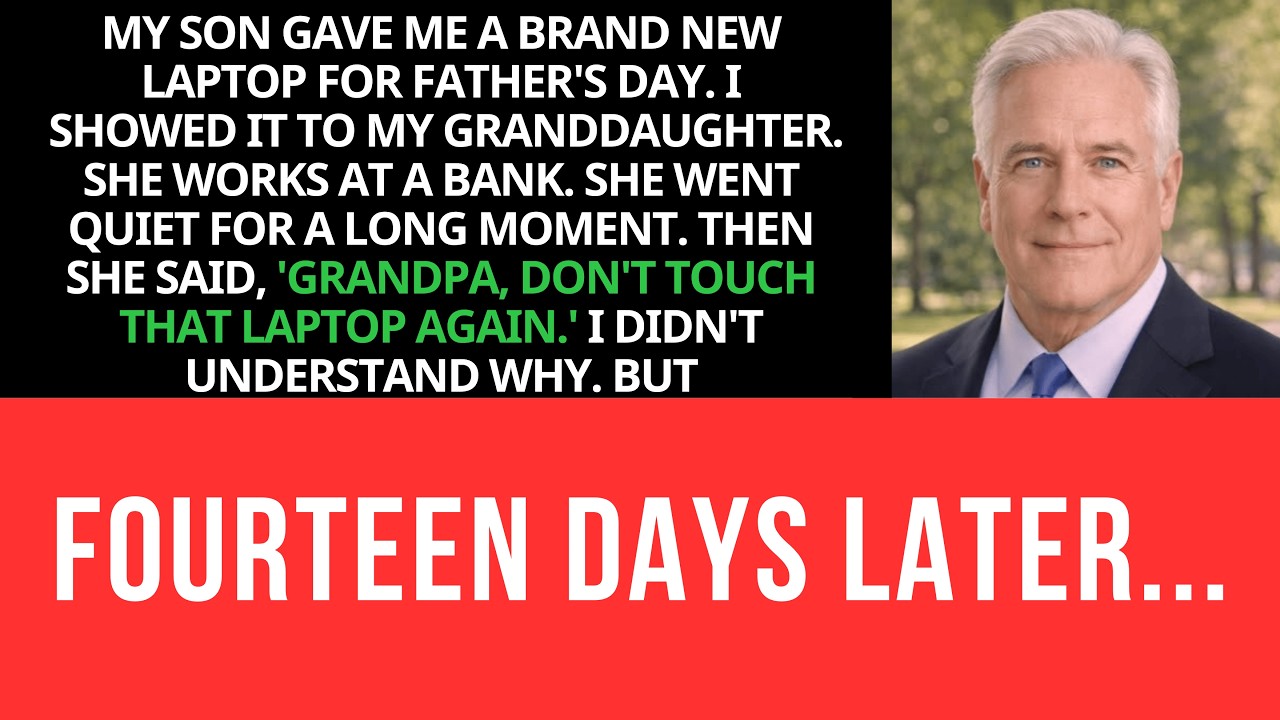 On Father's Day, My Son Gave Me a Laptop — Fourteen Days Later, the Police Arres...