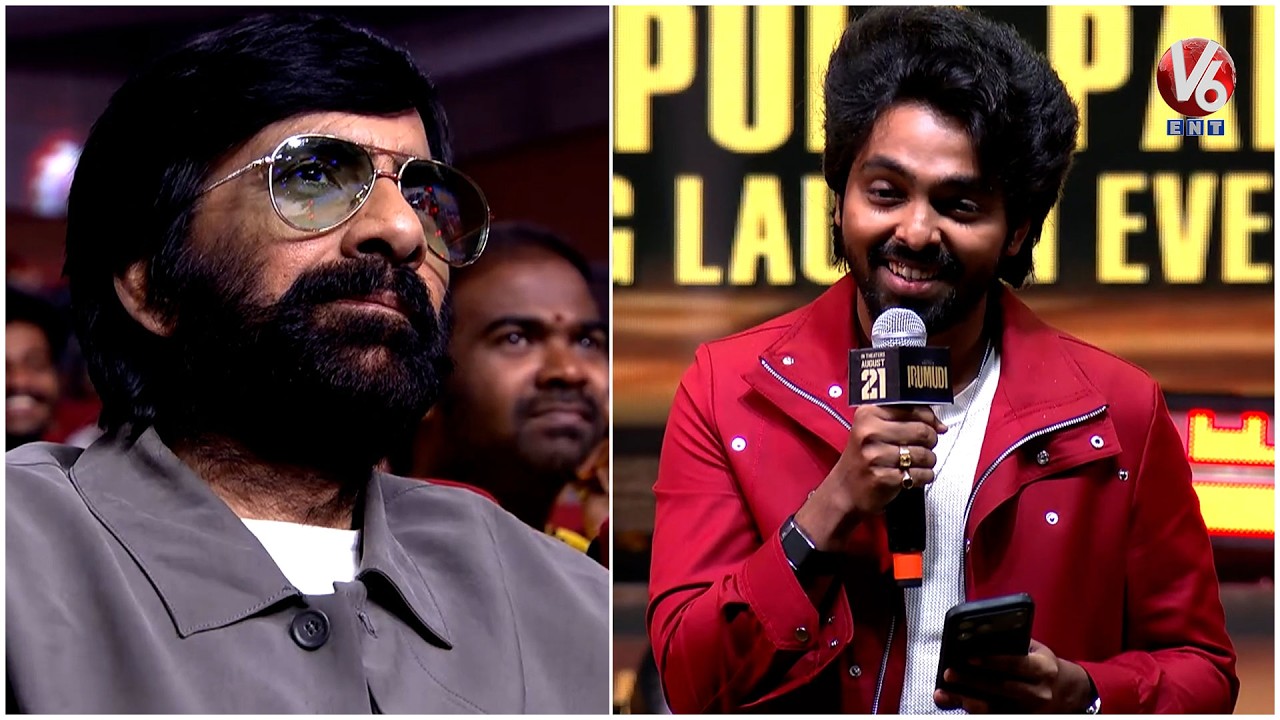 Music Director GV Prakash Speech | Irumudi Movie Pre Release Event | V6ENT