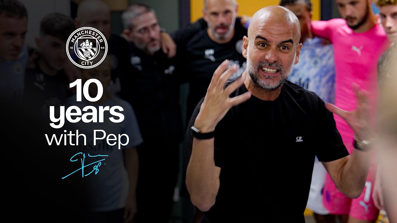 Iconic Pep Guardiola moments | Funnies, team talks, interviews and more!