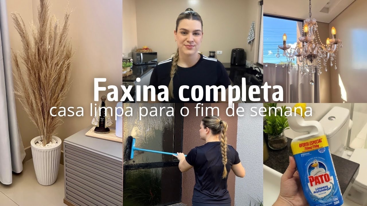 MOTIVAÇÃO PARA FAXINA | deixando a casa em ordem para o final de semana 