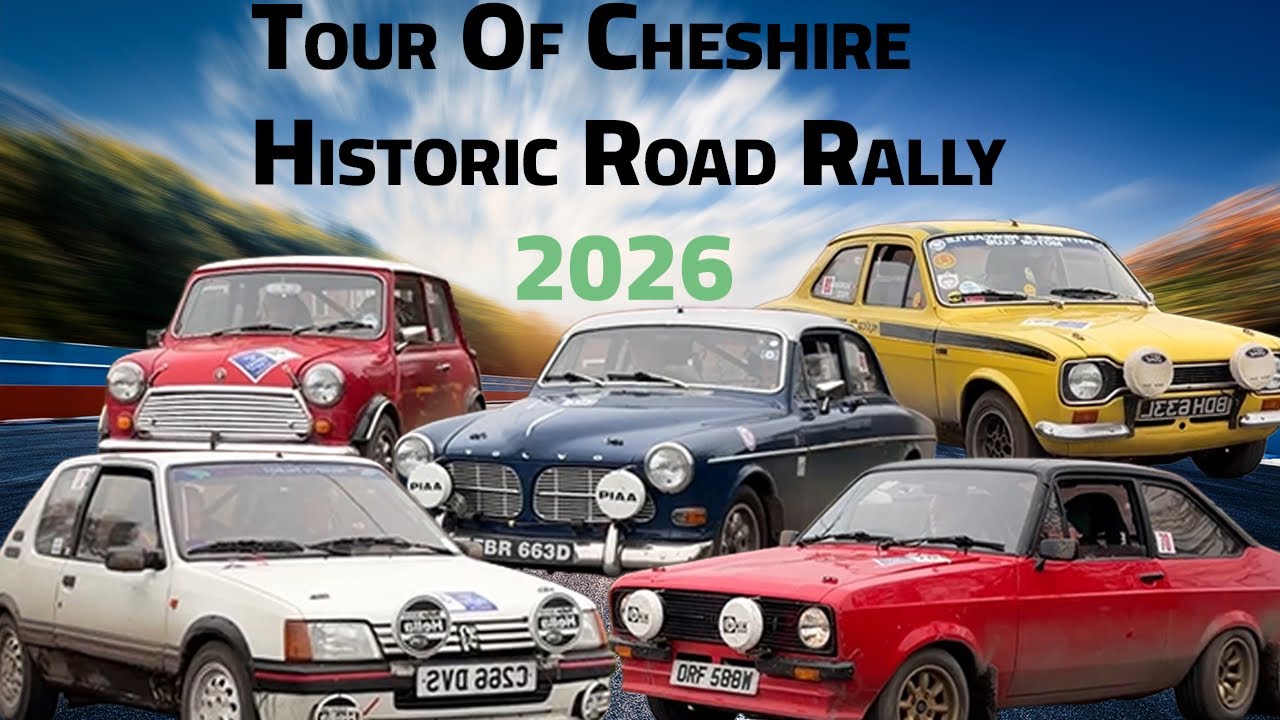 Tour of Cheshire historic Road Rally 2026