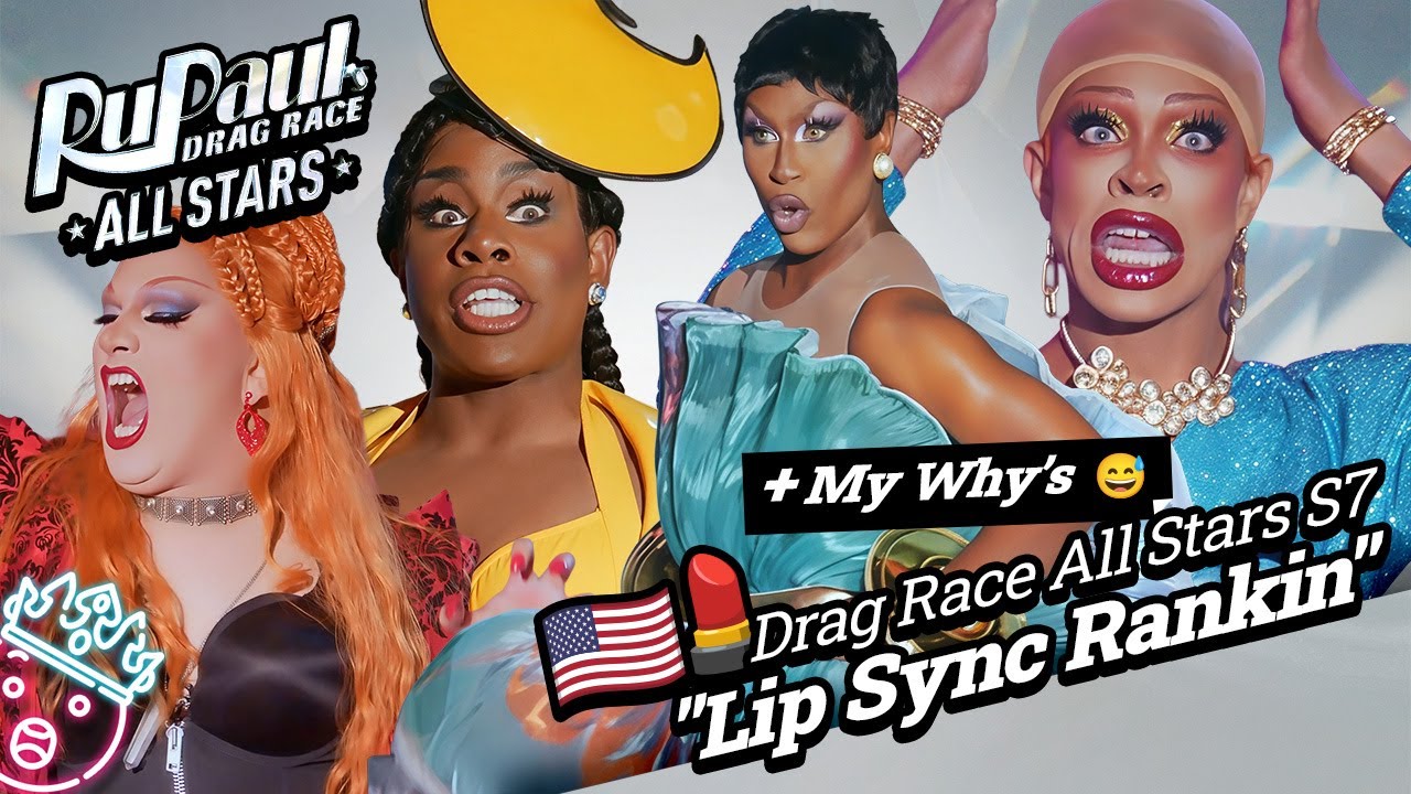 All Winners S7 Lip Sync Ranking - Rupaul's Drag Race All Stars | RANKING