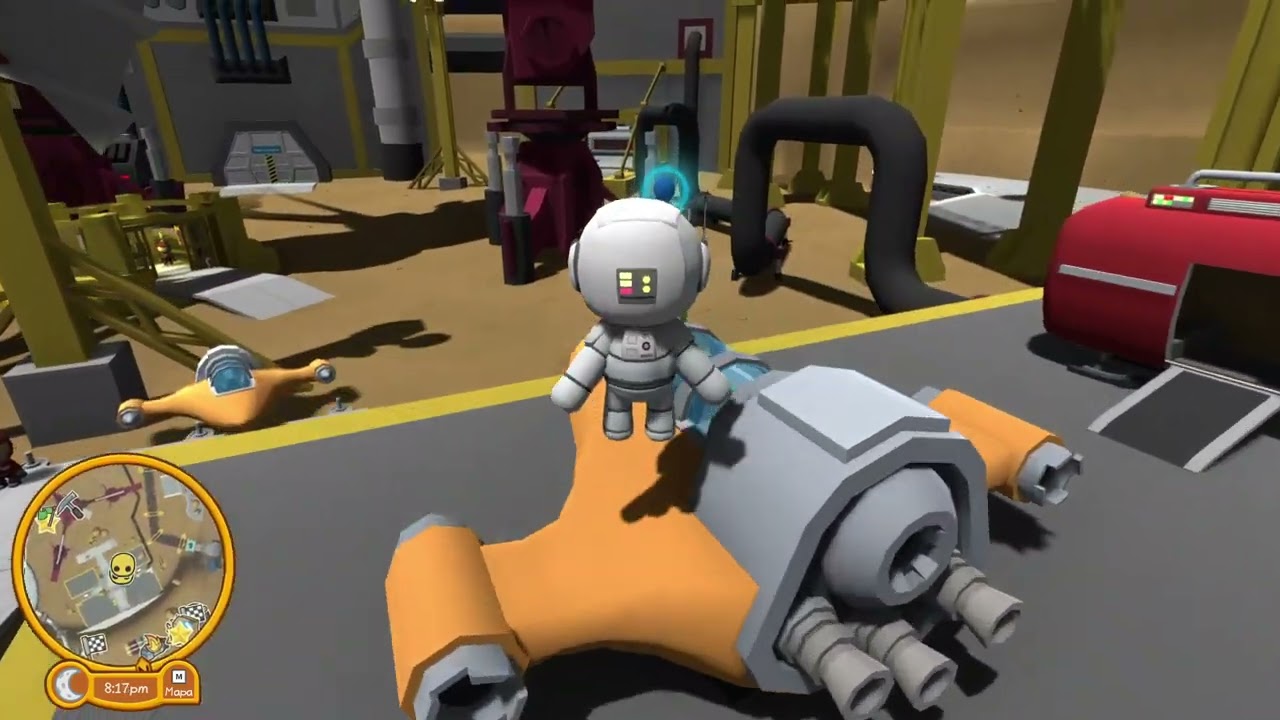 testei o trabalho de  bagageiro no espaço do wobbly life com a minha irmã