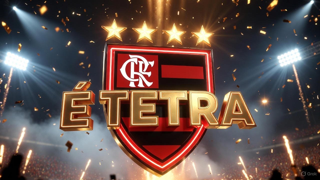 🚀 FUNK DO TETRA DO FLAMENGO – Viral 2025 - LIBERTADORES É NOSSA!
