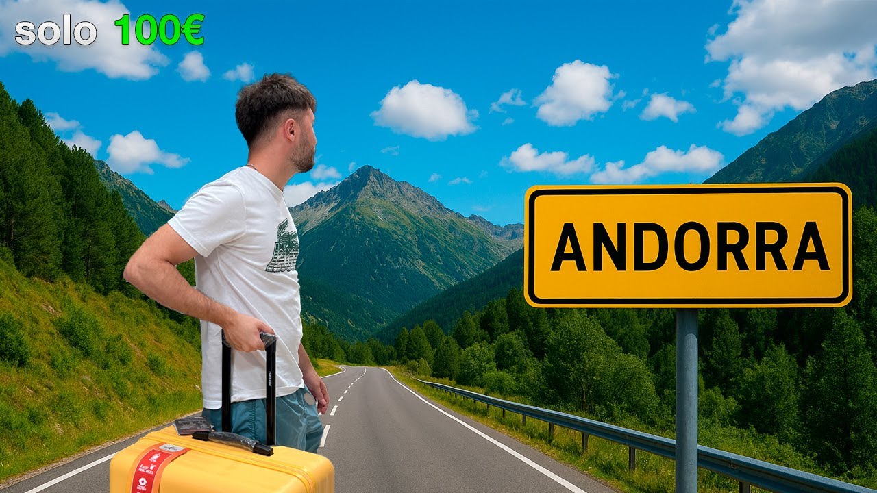 Me fui SOLO a Andorra con 100€
