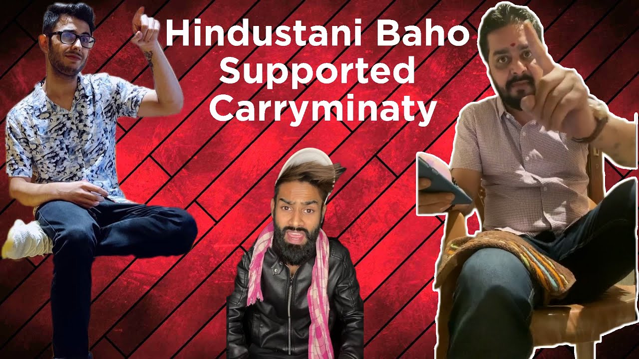 Hindustani Bhau Support Carryminati | Hindustani Bhau Reply on Amir Siddiqui on Live