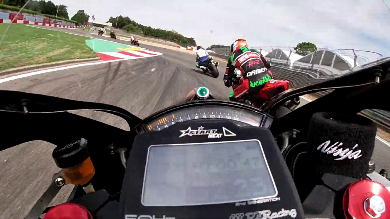 Van Zon Sprint Supercup Race 2 23/5/2019 onboard ZX-10R Zolder