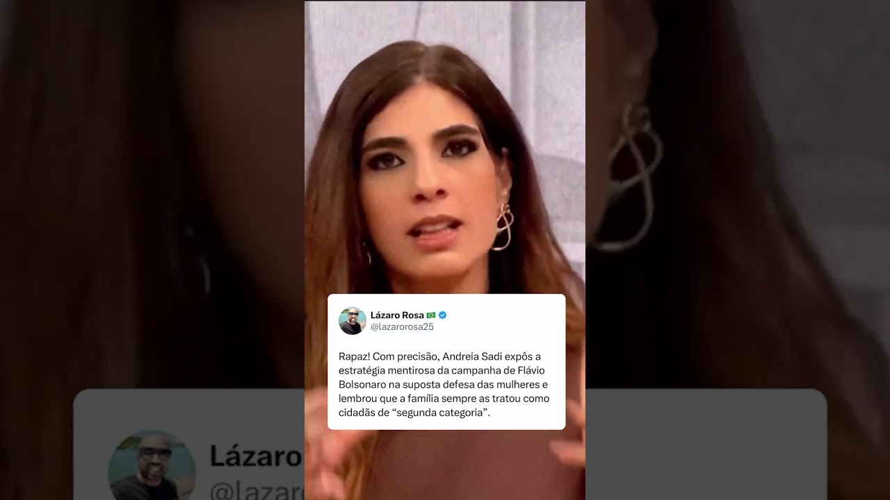 🔥Andreia Sadi exp&otilde;e como a extrema direita v&ecirc; e trata as mulheres🔥