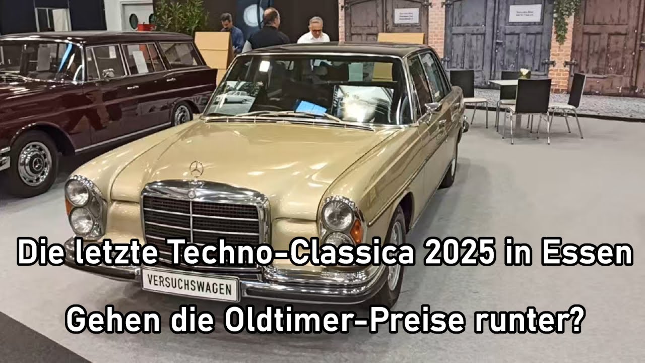 Prototypen und fallende Preise auf der Techno Classica 2025 in Essen