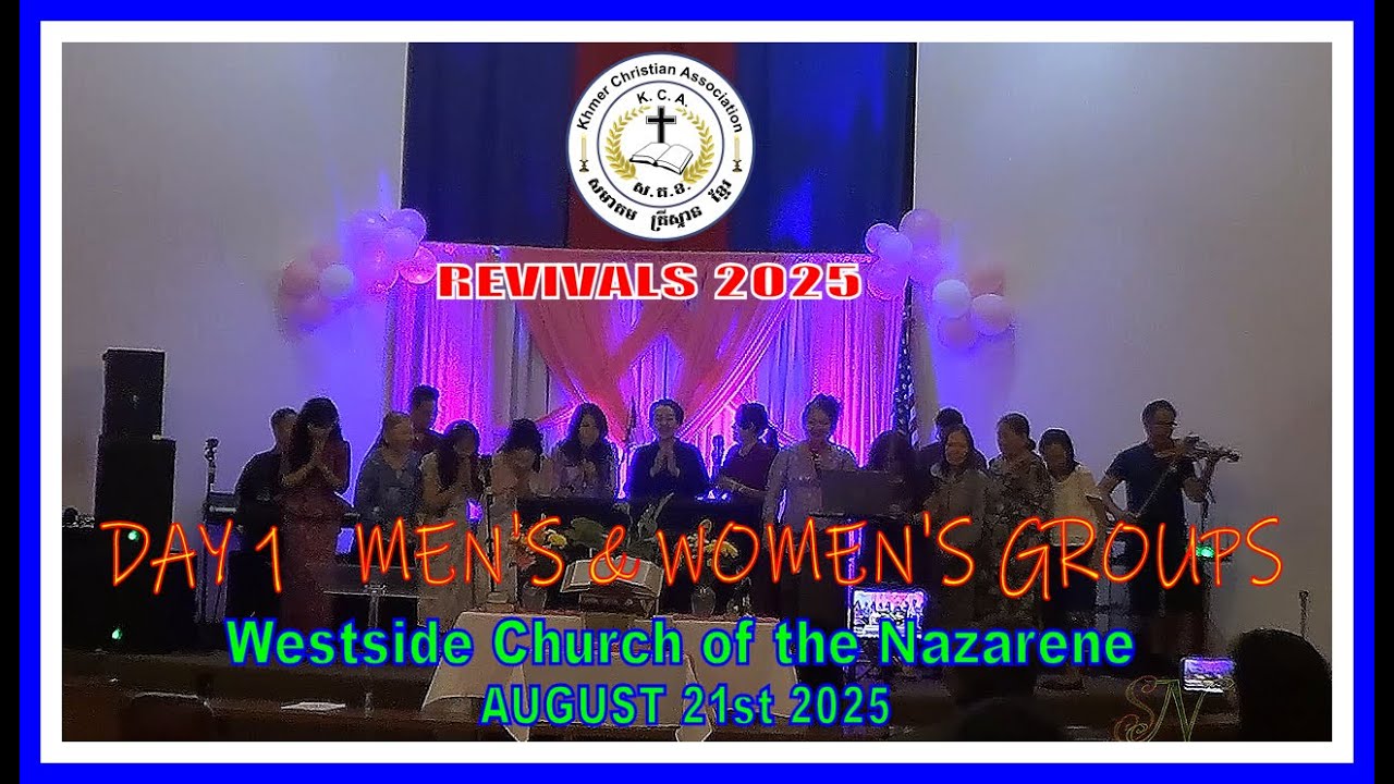 2025 KCA CAMBODIAN INTER-CHURCH REVIVAL - Day 1 - MEN'S GROUP & WOMEN'S GROUP