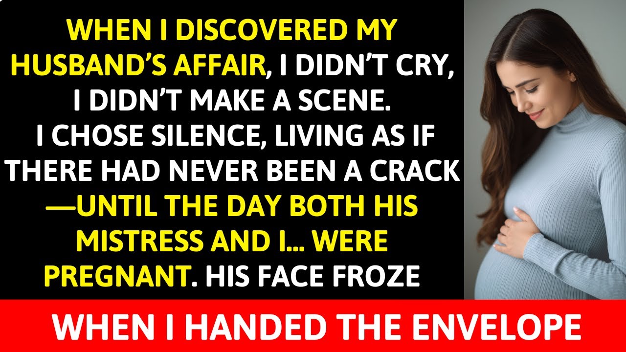 My Billionaire Husband Thought He Hid His Mistress Well—His Face Froze When I Handed The Envelope
