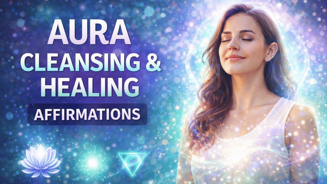 Aura Cleansing & Healing Affirmations | Clear Negative Energy | Balance & Protection Meditation