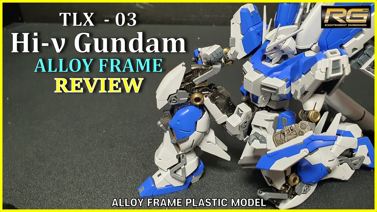 TLX-03 RG 하이뉴 건담 합금프레임 리뷰/TLX-03 RG Hi N Gundam Alloy Frame Review/TLX-03 RG ハイニューガンダム合金フレームレビュー