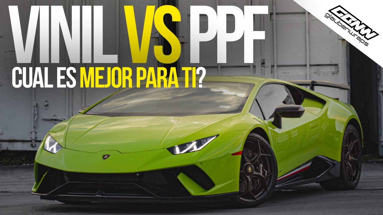 Que es Mejor? Wrap con vinil o Paint Protection Film PPF / Wrap VS PPF / Glaubenwraps