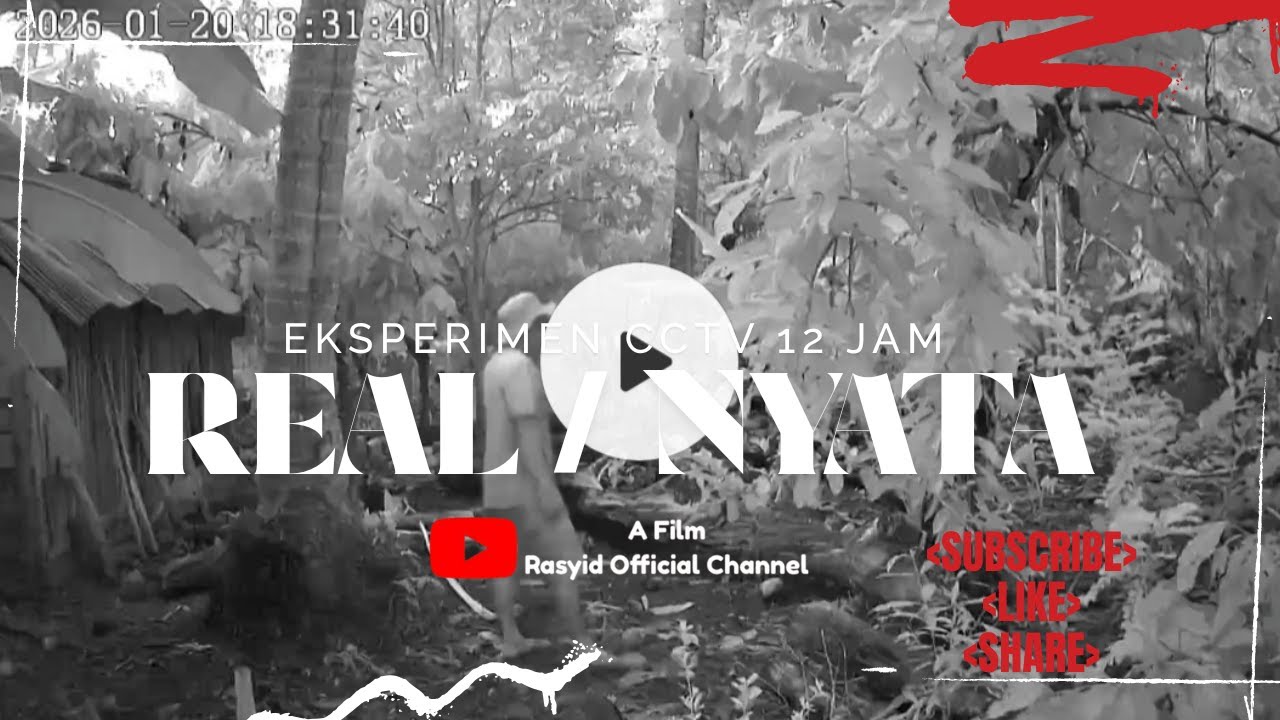 BIKIN PENASARAN‼️EKSPERIMEN CCTV 12 JAM, PART 146 MEMANTAU AKTIFITAS DI MALAM HARI!!