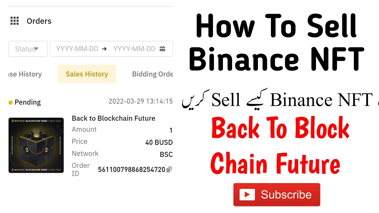 How To Sell Binance NFT & Mystery Box 🎁 | Back To Block Chain Future 😍
