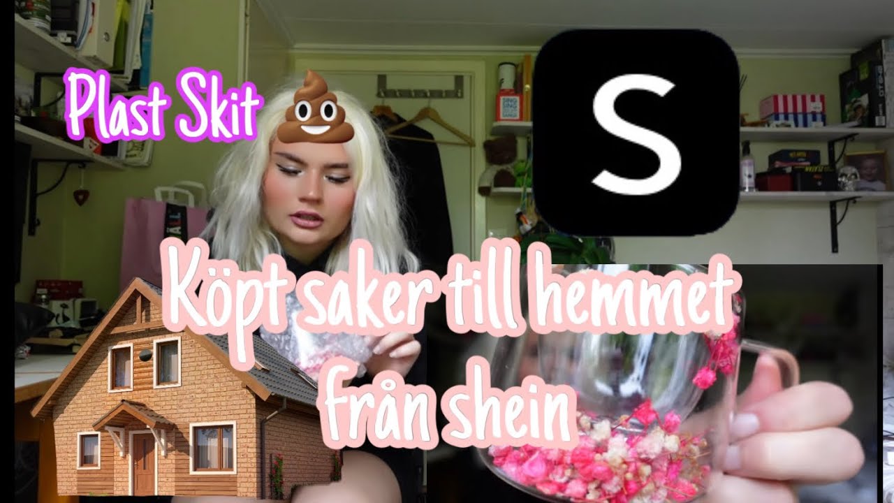 Köpt saker till hemmet från shein! Massa skit 💩