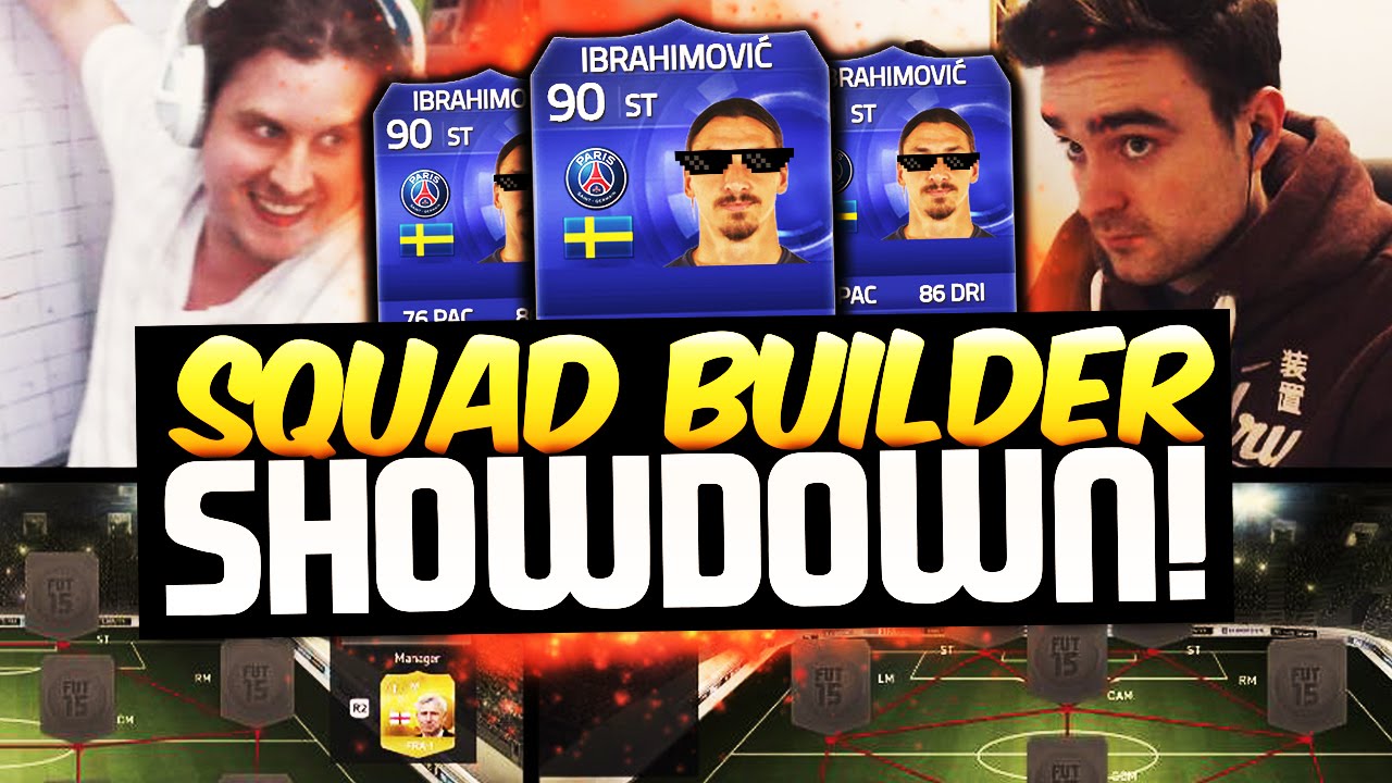 IBRA VS IBRA SQUAD BUILDER SHOWDOWN VS AJ3FIFA! FIFA 15 ULTIMATE TEAM