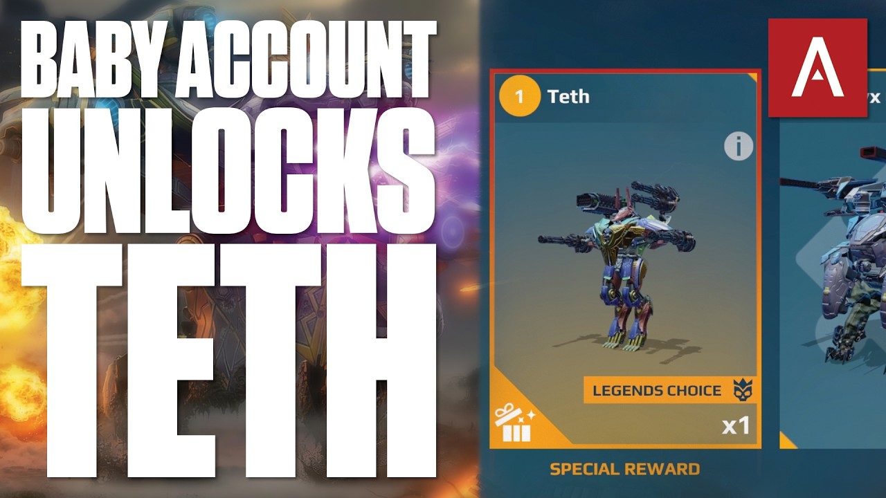 War Robots - Baby Account Wins Teth & Goes To Battle vs High Level Players!
