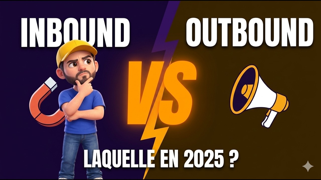 Inbound Marketing vs Outbound Marketing : Quelle strat&eacute;gie choisir en 2025 ?