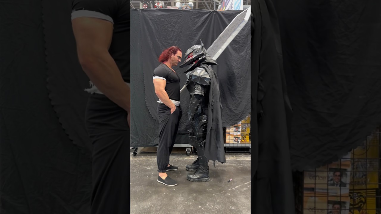 Yujiro Hanma vs Guts (berserker armor) 👹🗡️ #yujirohanma #guts #bakihanma #berserk