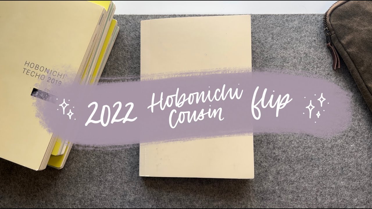 2022 Hobonichi Cousin Flip Through | How I Use the Hobonichi Cousin