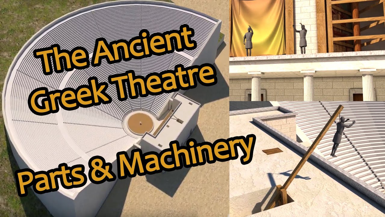 Древнегреческий театр — детали и механизмы (3D)