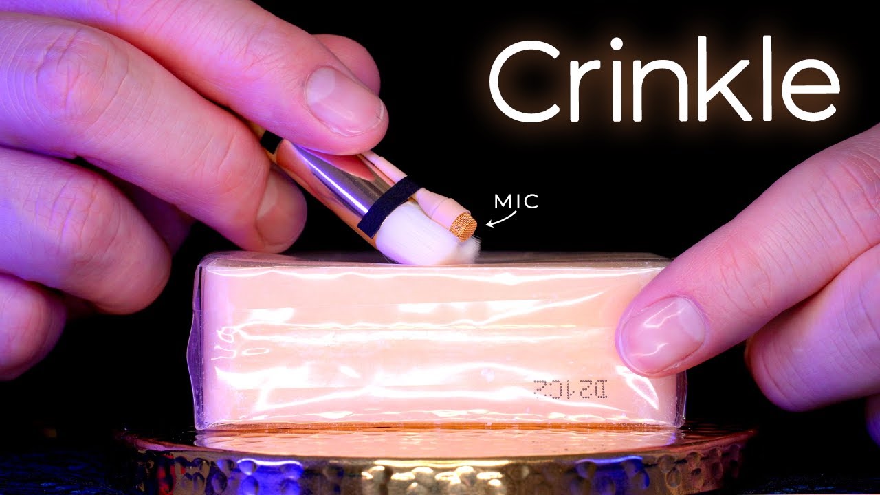 ASMR Perfect Close-up Crinkle Sounds | Relaxing Plastic Triggers for Sleep (No Talking)