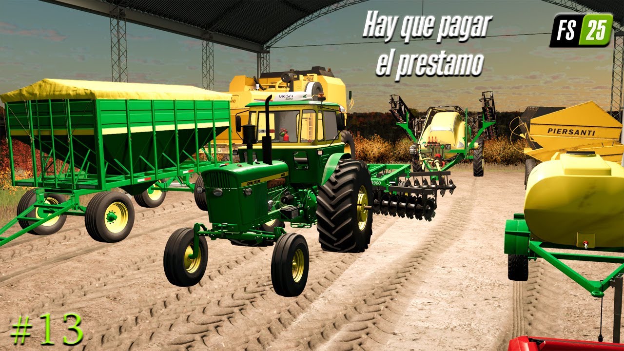 FS25 - Comenzamos la semana terminando un contrato para pagar el prestamo - 