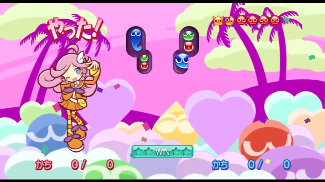 Puyo Puyo 20th Anniversary - Mini Puyo Fever - Raffina vs. Dark Sig