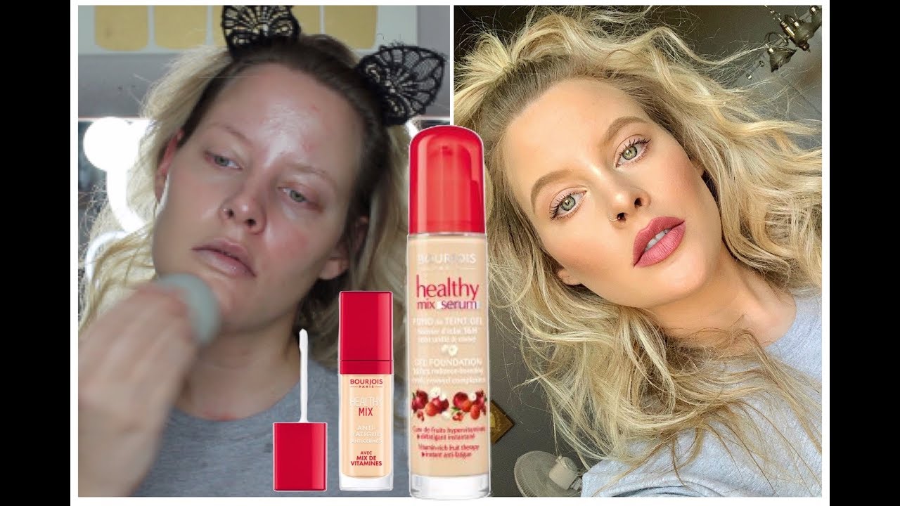 Bourjois Healthy Mix Foundation & Concealer | REVIEW & WEAR TEST | Brittany Elizabeth