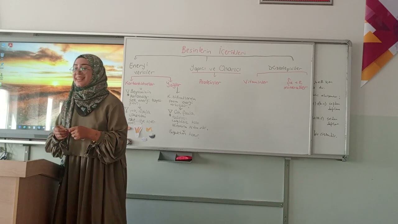 Esra &Ouml;zbey (Kavram Ağı )FB.4.2.1. Besin i&ccedil;eriklerini ayırt etmek i&ccedil;in deney yapabilme